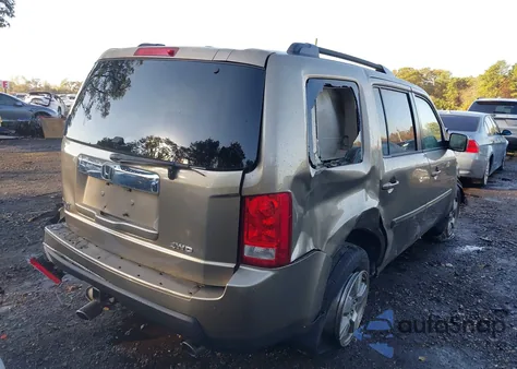 2009 Honda Pilot Ex-L из США, поврежденный, VIN 5FNYF485X9B040187